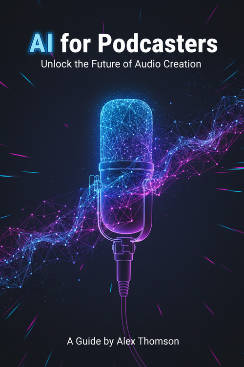 AI for Podcasters - Portada del ebook