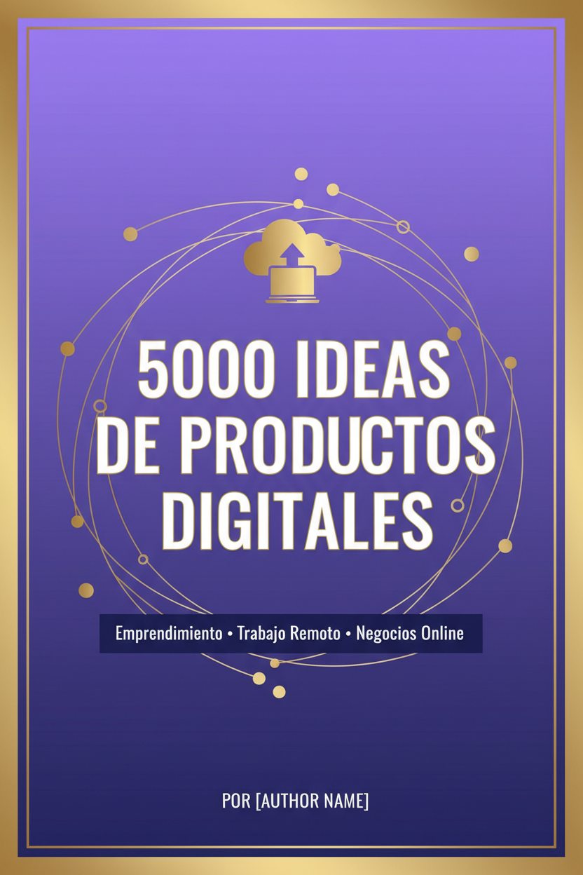 5000 Ideas de Productos Digitales para Emprendedores — Ebook en Español